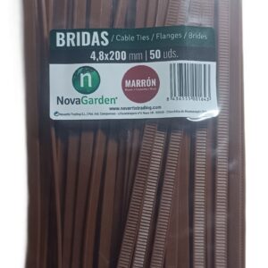 Bridas 4,8x200mm 50 Uni