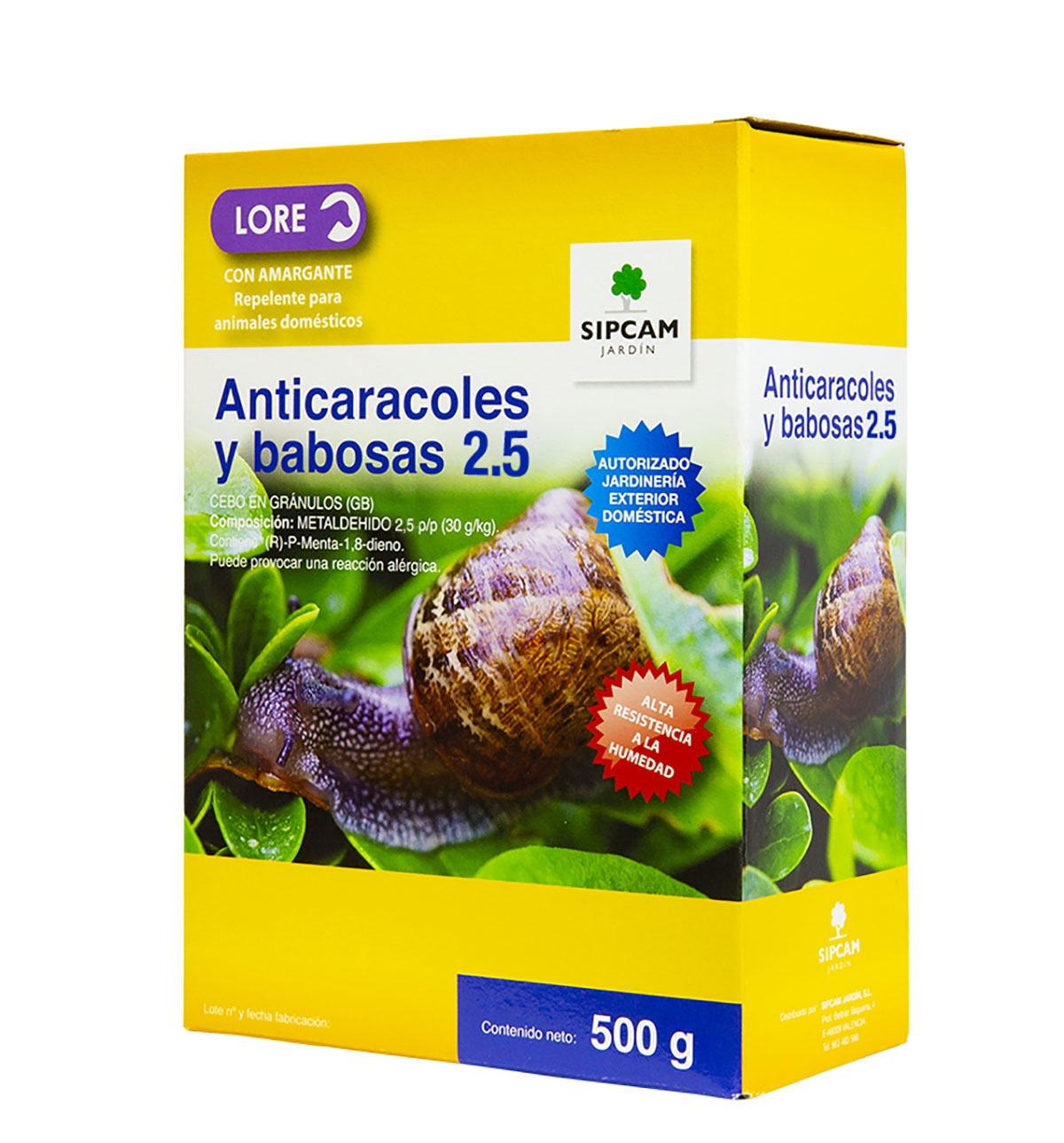 Anticaracoles y babosas
